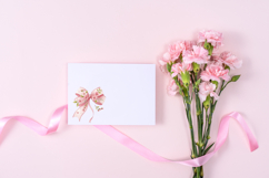 Pastel Pink Cherry Blossom Coquette Bow Clipart Product Image 10