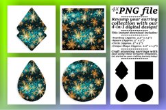 Glitz and Glamour: Snowflake Magic Sublimation Product Image 1