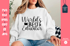 Teacher Svg Design, Teacher Quote Svg, Teacher Svg Product Image 1