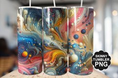 Closeup of Abstract Tumbler Warp - Tumbler PNG Design Product Image 1