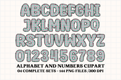 Frozen Princess Alphabet png clipart, Frozen letters doodle Product Image 5