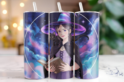 Halloween Girl Tumbler Wrap | Sublimation | Tumblers Product Image 1
