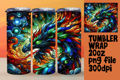 ELEGANT 20oz Sublimation Tumbler Wrap , Animals Product Image 1