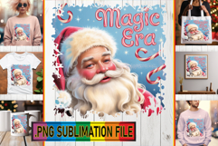 Elegant Tote Bag Gift Ideas PNG, Christmas Product Image 1