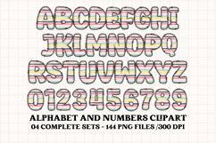 Makeup Alphabet png clipart, makeup beauty letters doodle Product Image 5