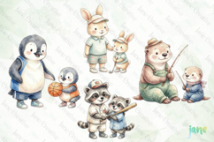 Father's Day Animals Clipart Product Image 1