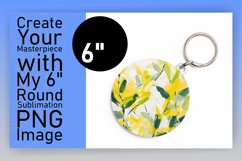 Colorful 3D Floral Round Sublimation Variety Product Image 1