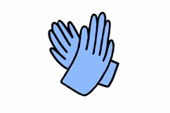 Medical gloves SVG| gloves SVG |gloves clipart Product Image 1