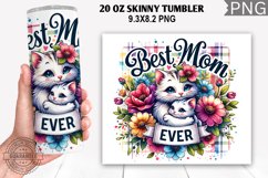 Best Mom Ever Tumbler Wrap,20 Oz Tumbler Wrap, Mom Tumbler Product Image 1