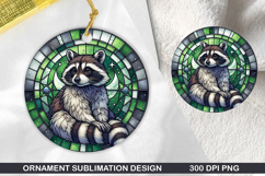Animals Stained Glass Ornament Bundle, 30 High-Quality PNG Product Image 5