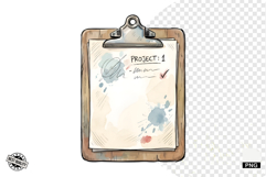 Whimsical Back To School Clipart - Quirky School PNG Product Image 1