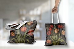 Watercolor Tulip Background|Spring sublimation Designs Product Image 4