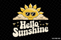 Hello Sunshine SVG | Quotes| SVG Cut Files Product Image 1