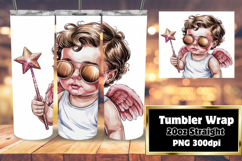 GREAT GIFT 20oz Tumbler Wrap , Cupid Product Image 1