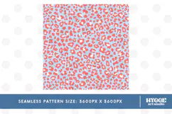 American 4th of July USA Patriotic Leopard Seamless Pattern Product Image 2