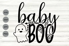 Baby Boo Svg, Halloween Svg, First Halloween Svg, Ghost Svg. Product Image 1