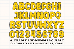 Superhero Alphabet png clipart, superhero letters doodle Product Image 5