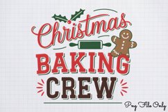 Christmas Gingerbread Sublimation Clipart PNG Product Image 1