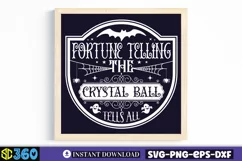 Happy halloween SVG, Vintage Halloween Sign SVG Product Image 3
