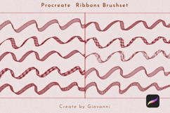 Ribbon Procreate Brush Set, Coquette Bows Procreate Brushes Product Image 12
