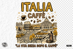 Summer Coffee PNG Sublimation Product Image 1