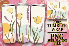 SERENE MOMENTS 20oz TUMBLER WRAP, Rainbow Product Image 1