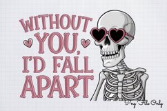 Anti Valentine Skeleton Bundle PNG Product Image 8