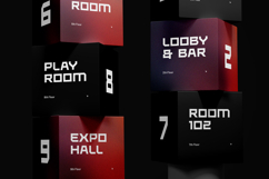 Clockyn - Futuristic &amp; Bold Expanded Typeface Product Image 11