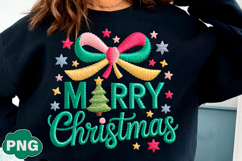 Merry Christmas Png Crochet Yarn Png Product Image 1