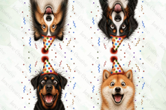 Surprise Birthday Dog PNG Clipart Product Image 1