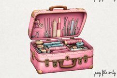 Retro Sewing Sublimation Clipart PNG Product Image 1