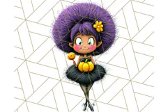 Monster Kids Clipart PNG, Cute Halloween Costume Art Product Image 3