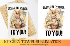Mega Towel Sublimation Bundle | Easter Kitchen Towel Bundle Product Image 7