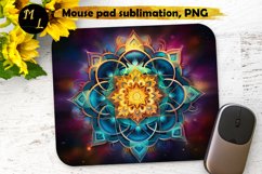 Mandala Mouse Pad sublimation,Mandala sublimation design Product Image 1