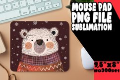 Whimsical Desk Pad Sublimation, Christmas Product Image 1