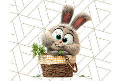 Pet Shop Clipart, Cute Big Eyed Animals, Kawaii Pets PNG Product Image 3