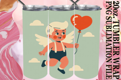 Joyful Memories 20oz tumbler wrap, Cupid Product Image 1