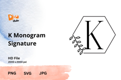Monogram Signature Product Image 1