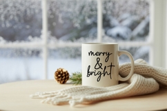 Christmas Magic Script, Elegant Holiday &amp; Wedding Font Product Image 11