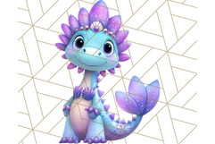 Dinosaur Costume Clipart, Cute Dinos in Halloween Outfits Product Image 3