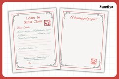 Printable Kids Letter To Santa Claus | Christmas Wish List 4 Product Image 3