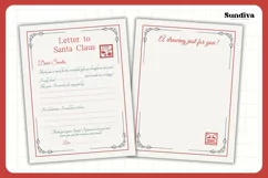 Printable Kids Letter To Santa Claus | Christmas Wish List 4 Product Image 3