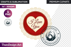 Vintage Valentine Day Labels and Romantic Heart Tags Product Image 1