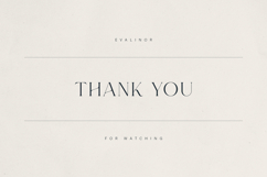 Evalinor A Modern Serif Font Product Image 11