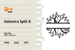 Halovira Split Monogram Product Image 1