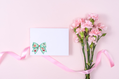 Mothers Day Flower Coquette Bow Clipart, Mother’s Day flower Product Image 10