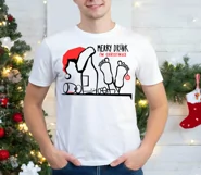 Fun Christmas svg, png Merry Drunk im Christmas printable Product Image 5