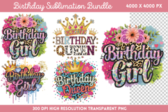 Birthday Sublimation PNG Product Image 1