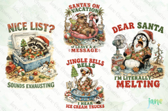 Funny Christmas In July Clipart Product Image 1
