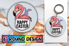 Enchanted Round Ornaments Magic PNG, Easter Animals Product Image 1